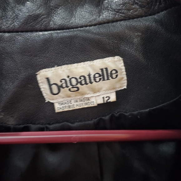 Bagatelle leather jacket - Picture 4 of 4